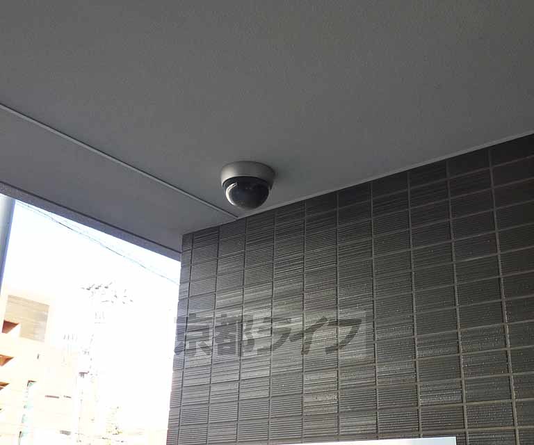 セキュリティ　監視カメラも設置されております。