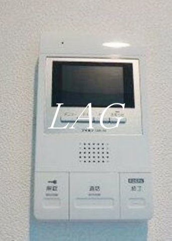 セキュリティ　モニター付きインターホンです。