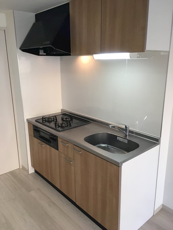 キッチン　システムキッチン　2口ガスコンロ