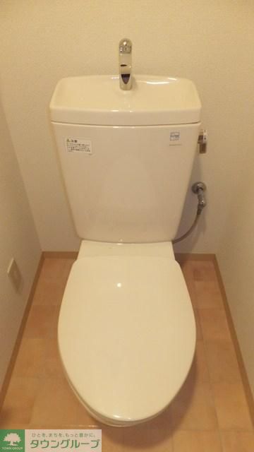 トイレ　清潔感のあるトイレ。