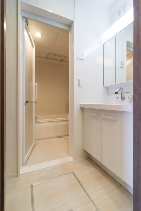 洗面設備　図面と現状に相違がある場合には現状を優先