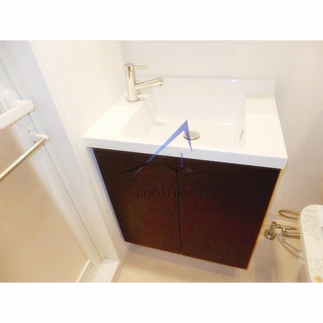 洗面設備　洗面台です。