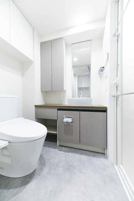 洗面設備　※写真は同タイプ住戸です。