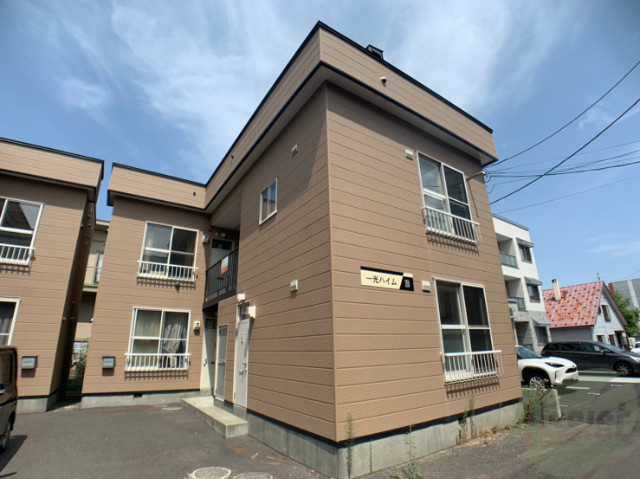 建物外観　札幌市北区北３２条西「一光ハイムＢ」