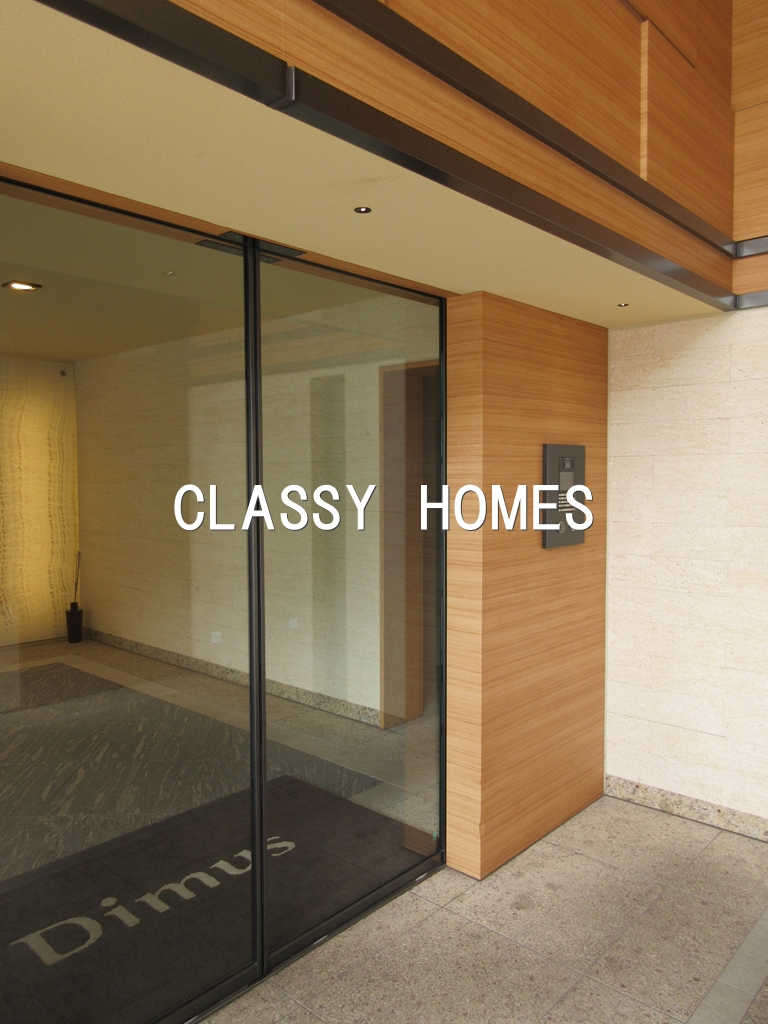 エントランス　2018年竣工　ディームス品川南：エントランス