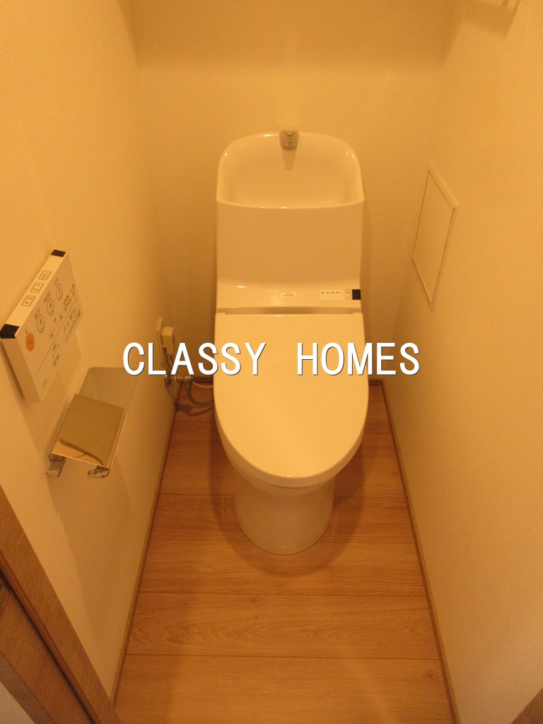 トイレ　2018年竣工　ディームス品川南：トイレ