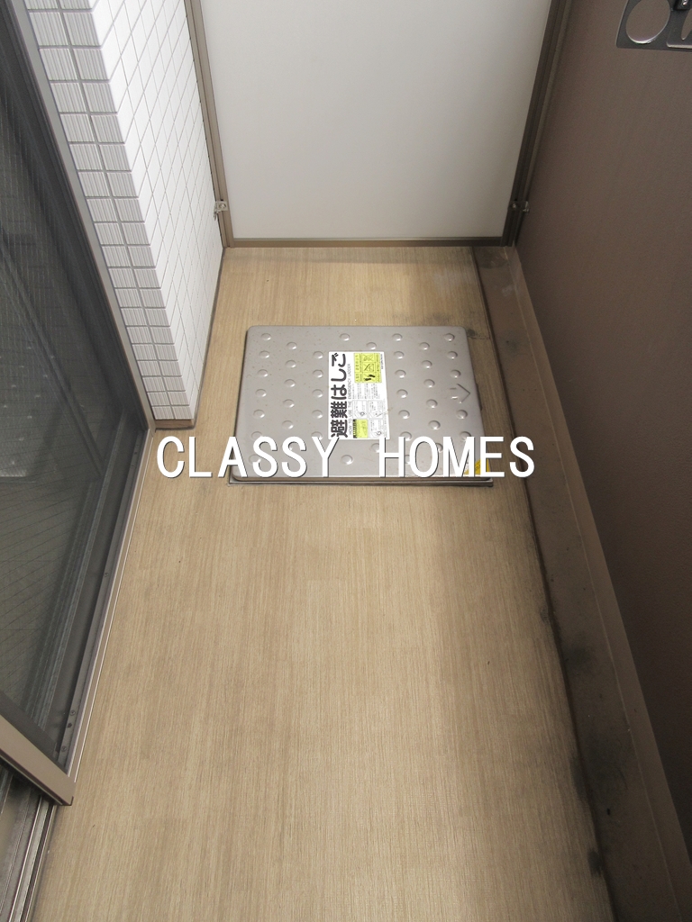 バルコニー　2018年竣工　ディームス品川南：バルコニー