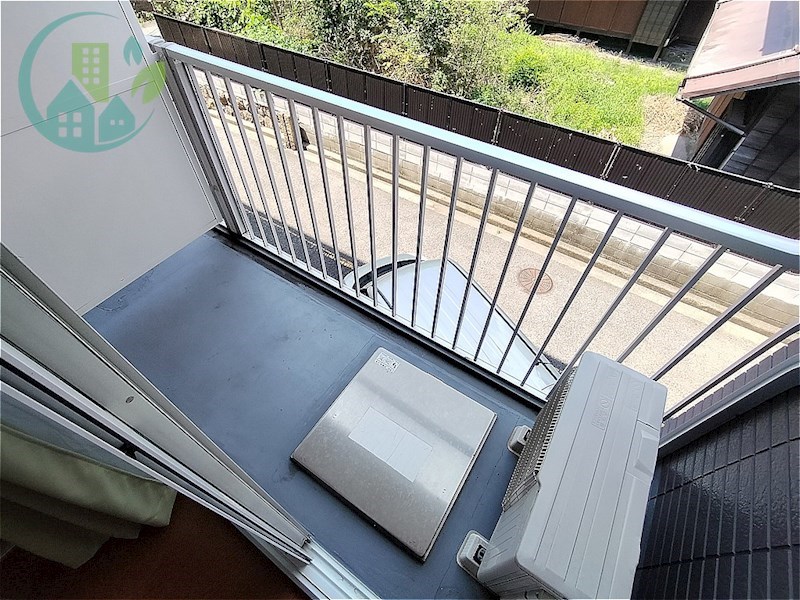 バルコニー　レオパレスルコントワールII（家具・家電付、仲介手数料不要）