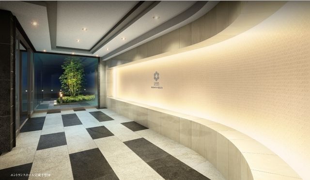 エントランス　完成予想イメージ