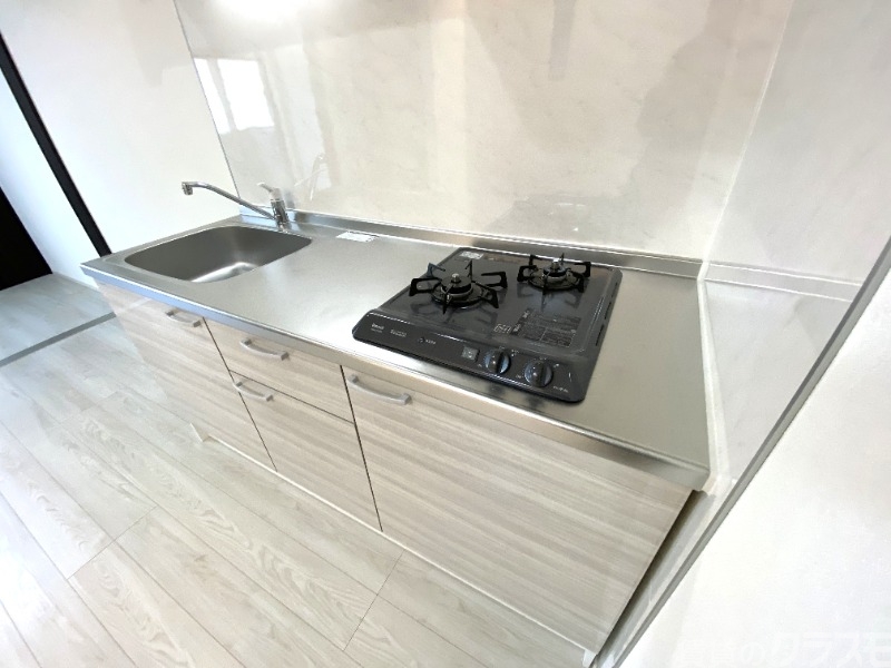 キッチン　自炊のはかどりそうなキッチン！