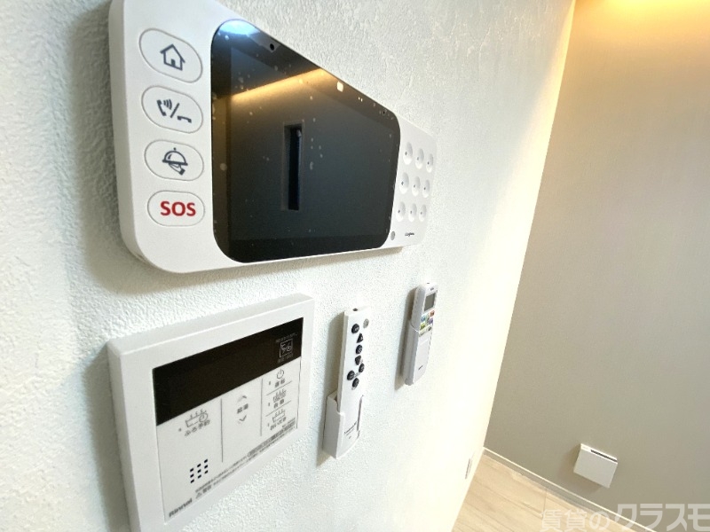 セキュリティ　来客時に活躍です。