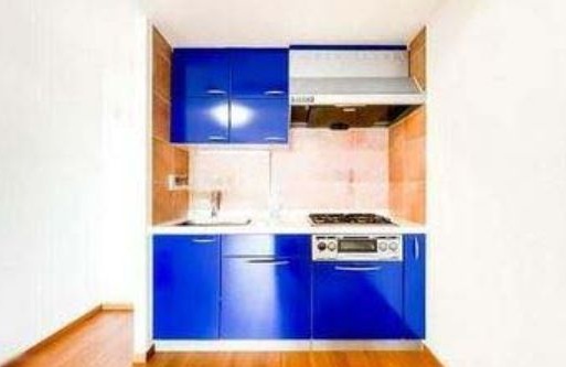 キッチン　★3口コンロ、グリル付きシステムキッチン★