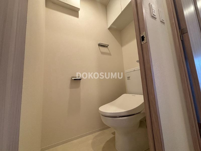 トイレ　毎日使う場所だからこそ、心地よさと清潔感にこだわりました。