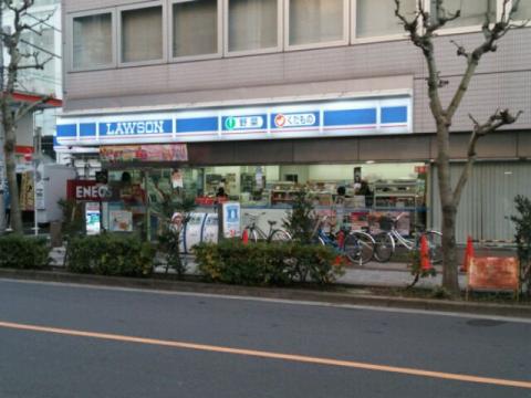 コンビニ　ローソン 亀戸七丁目店（コンビニ）まで128m