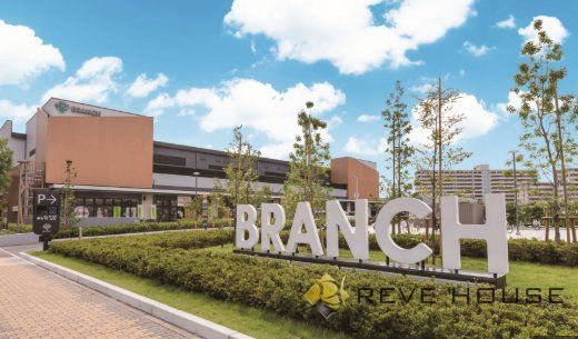 ショッピングセンター　BRANCH博多パピヨンガーデン（ショッピングセンター）まで670m