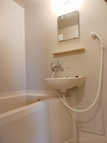 バス・シャワールーム　コンパクトで使いやすいお風呂です