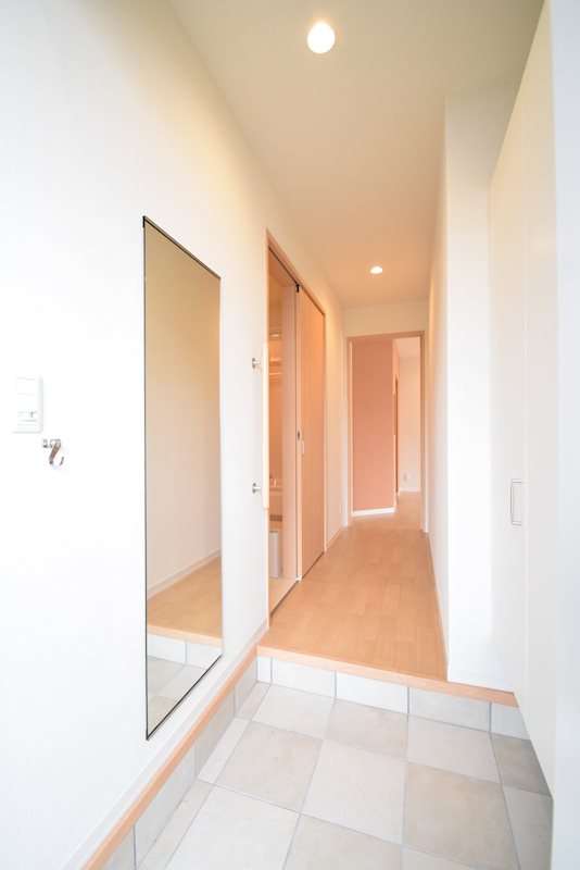 玄関　ゆったり玄関