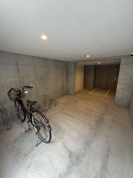 駐車場　駐輪場です