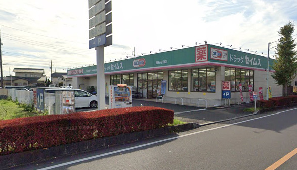 ドラックストア　ドラッグセイムス越谷花田店（ドラッグストア）まで535m