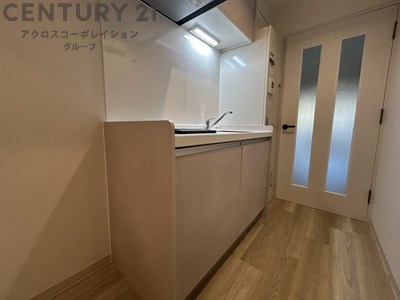 キッチン　火を使わず安心のIHコンロ付きキッチンです！