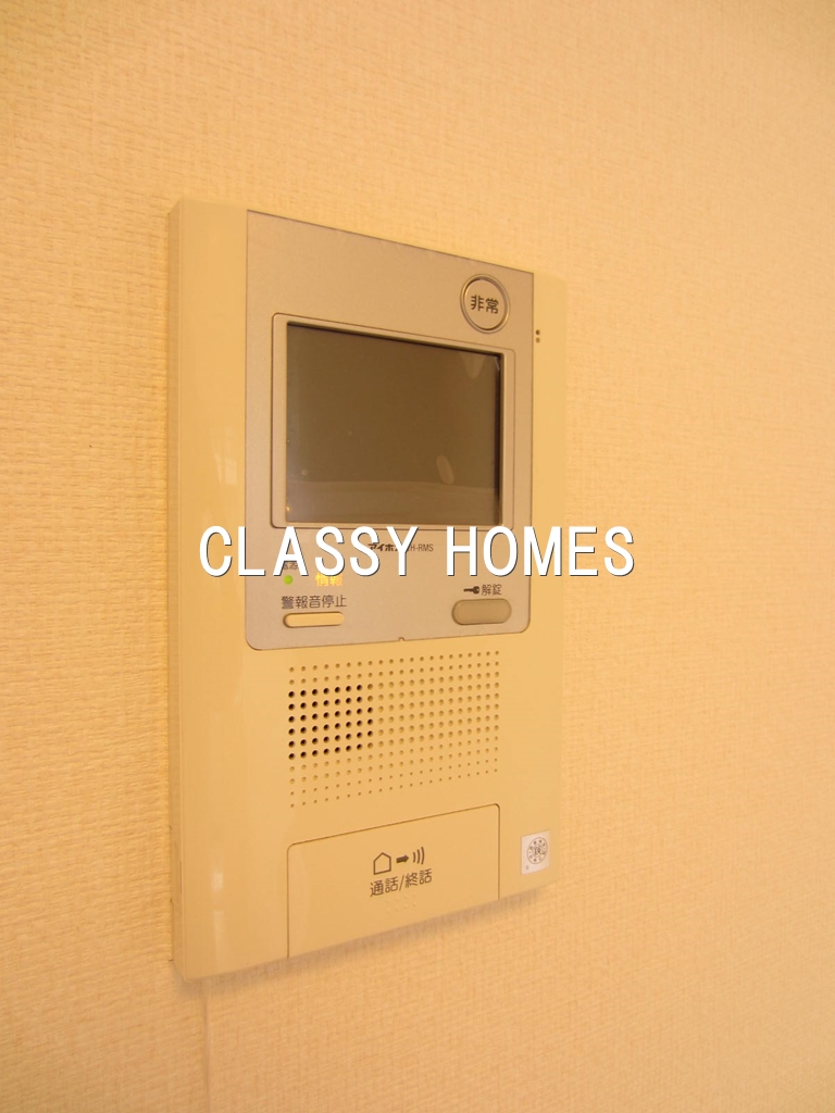 セキュリティ　2007年竣工　分譲賃貸マンション：モニターフォン