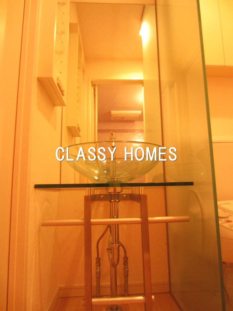 洗面設備　2007年竣工　分譲賃貸マンション：洗面台