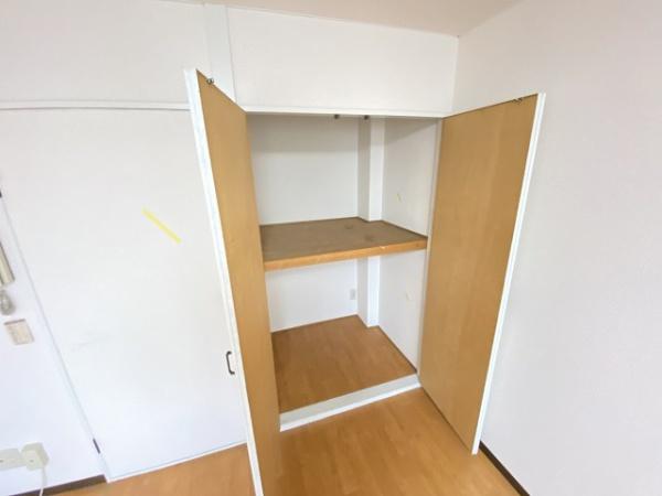 収納　クローゼット！