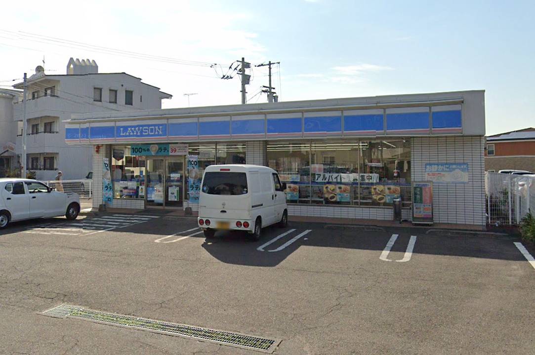コンビニ　ローソン松山三町店（コンビニ）まで210m