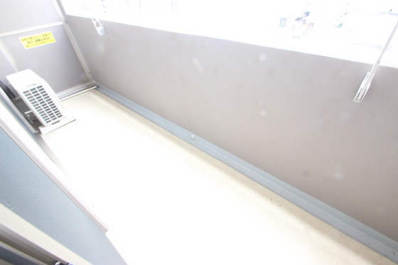 バルコニー　※別部屋の写真です