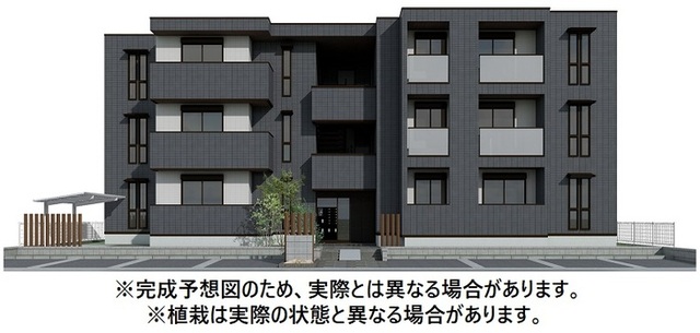 建物外観　外観パース