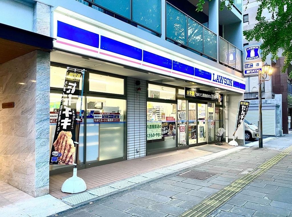 コンビニ　ローソン長崎桶屋町店（コンビニ）まで160m