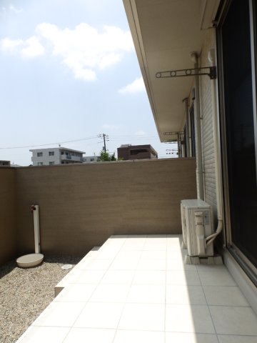 バルコニー　南向き