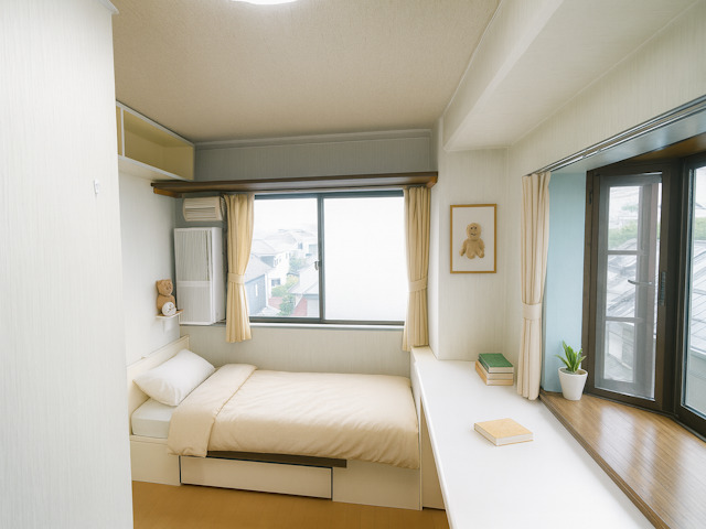 居室・リビング　CGで家具等を配置したもので家具等は含まれません。