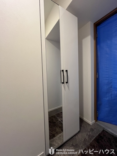 収納　２０３号室の写真です（モデルルーム設置中）※ご入居の際には家