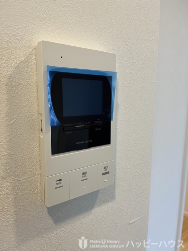 セキュリティ　２０３号室の写真です（モデルルーム設置中）※ご入居の際には家