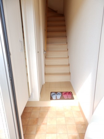 玄関　毎日通る玄関はこちらです