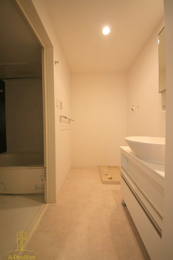 洗面設備　グランルージュ谷町六丁目