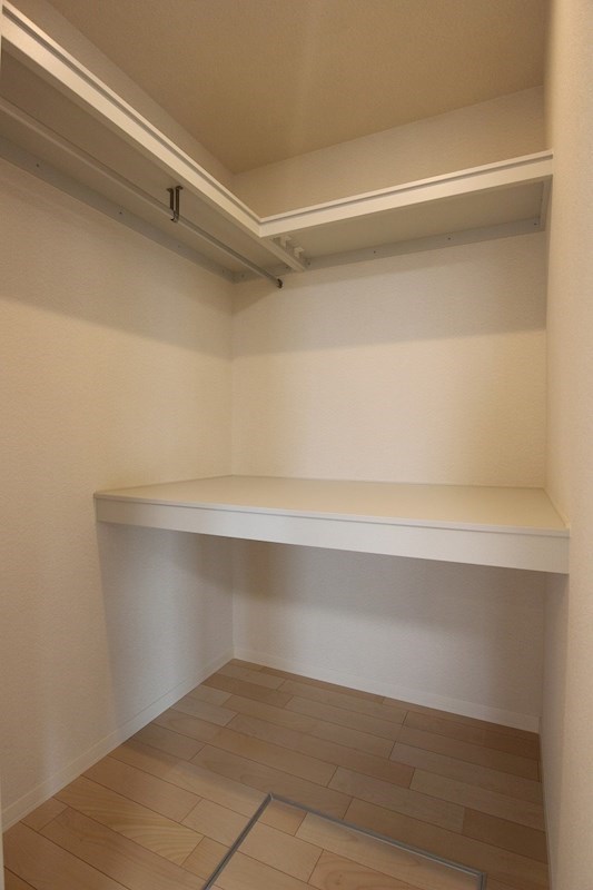 収納　ウォークインクローゼットは大容量です。