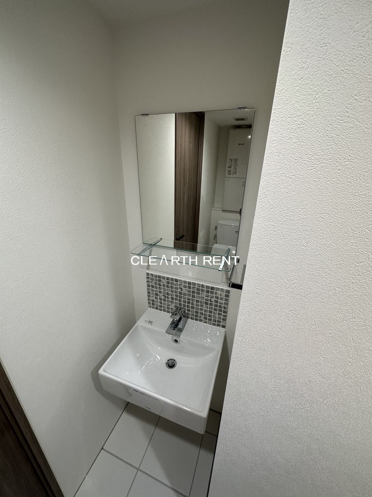 洗面設備　同タイプ別住戸写真となります。現況と異なる場合がございます。