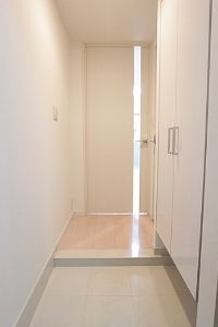 玄関　ゆったりとした玄関です