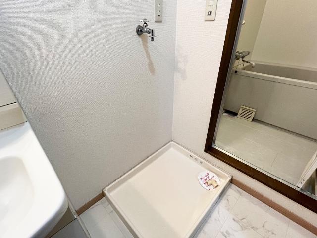 その他設備　洗濯機置場