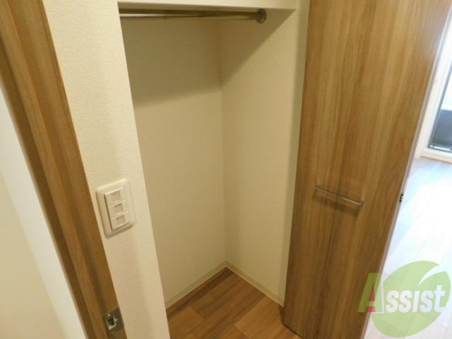 収納　広々とした収納です