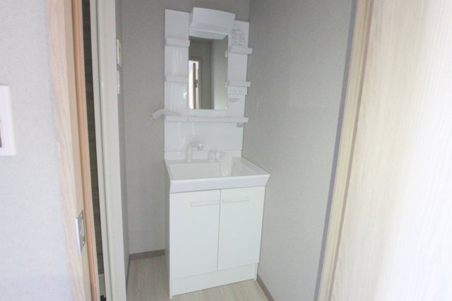 洗面設備　洗面所です