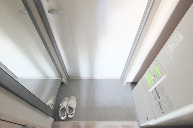 玄関　明るい玄関です