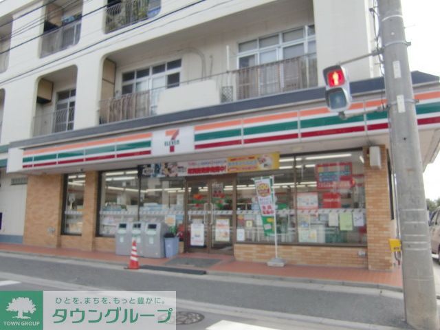コンビニ　セブンイレブン市川原木店（コンビニ）まで410m