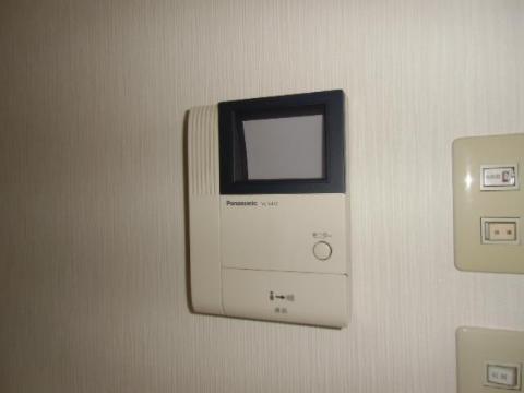 セキュリティ　カメラ付インターホン（イメージ）