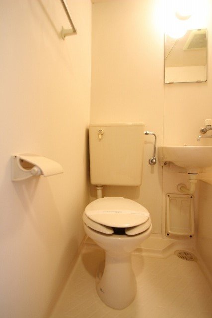 トイレ　同物件別号室のものです。