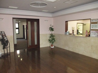 ロビー　建物の内部です