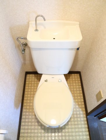 トイレ　ゆったりとした空間のトイレです