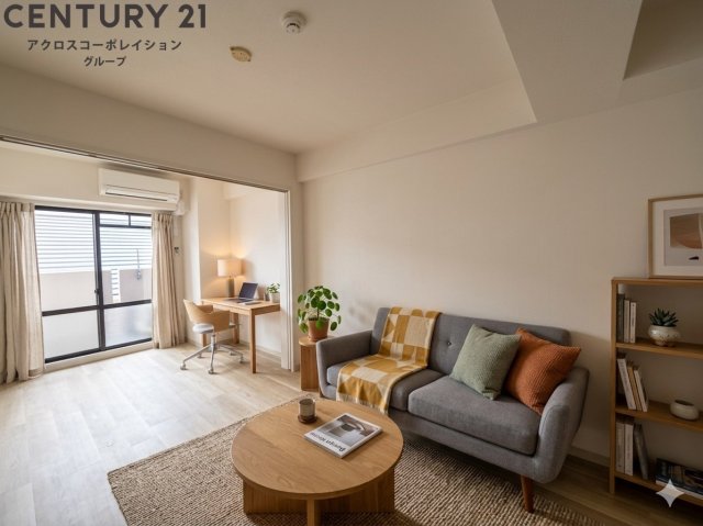 居室・リビング　エアコン付きで初期費用を抑えたい方にもおすすめです。